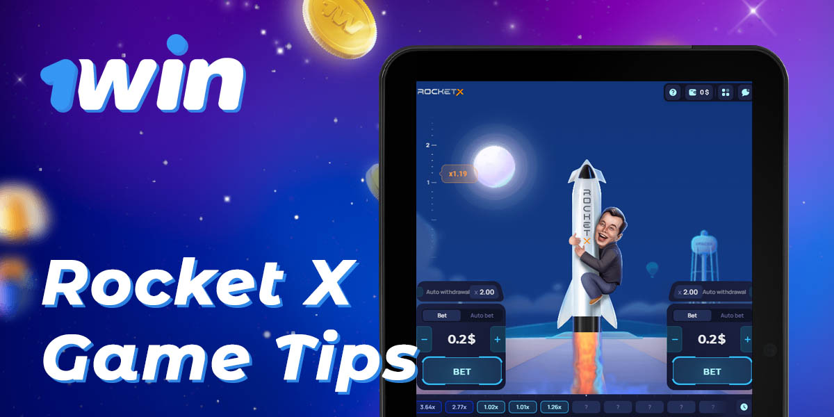 Useful tips for successful playing and increasing profits at Rocket X on 1Win